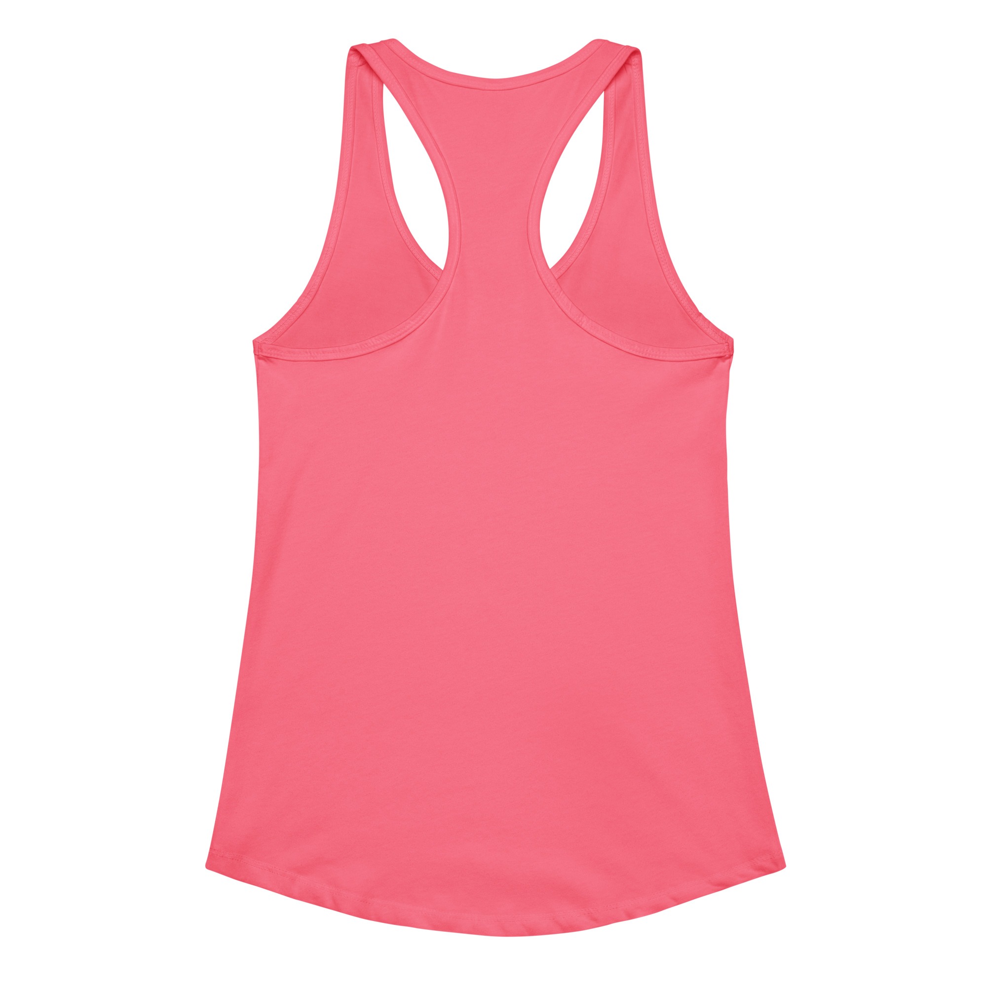 Fight Your Friends Women’s Fitted Racerback Tank - Image 3